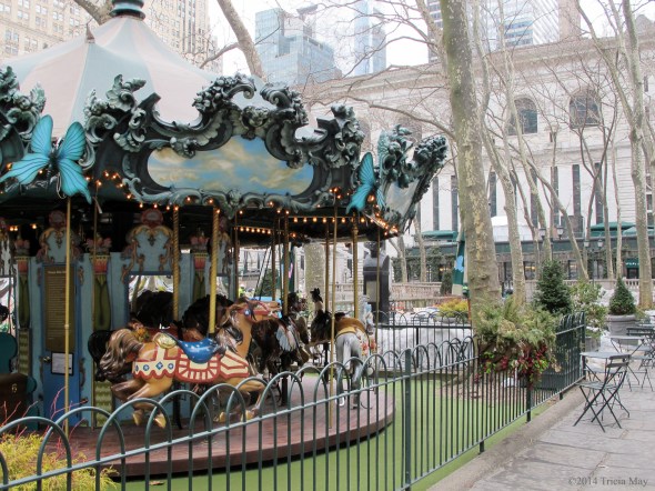 Carousel in Bryant Park