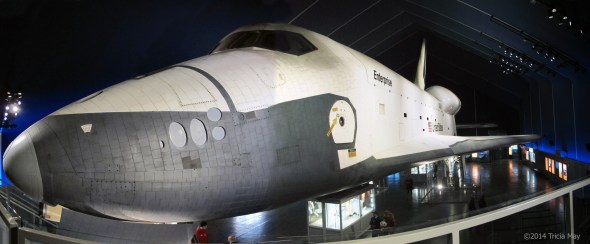 Space Shuttle Enterprise on the USS Intrepid