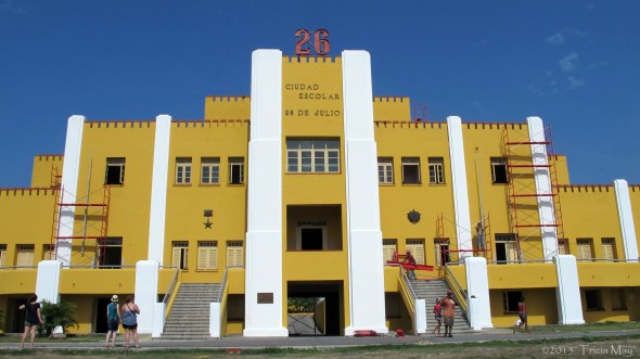 Santiago de Cuba - Cuartel Moncada - once a military barracks that was stormed by Castro...now a school. 01 ©