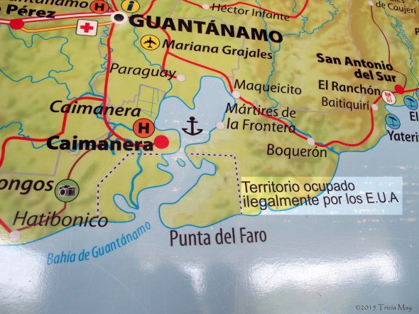 Map of Guantanamo ©